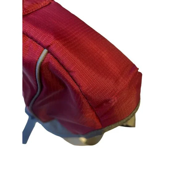 LL Bean Red Shoulder Strap Laptop Computer Messenger 5-Pocket Carry on Bag 18" - Picture 13 of 16